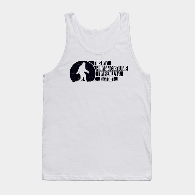 Bigfoot Believer Tank Top by Tesszero